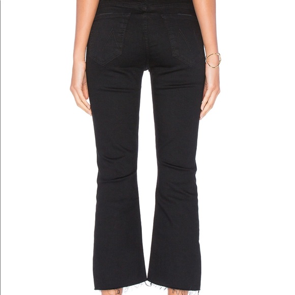 Mother insider crop step fray jeans denim - Picture 3 of 10